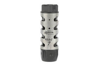 The ODIN Works ATLAS 7 Compensator with 5/8x24 threads for 7.62x39 caliber AR-15 rifles
